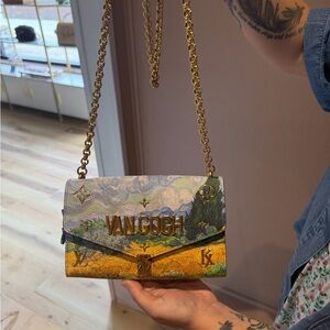 Louis Vuitton Van Gogh Clutch - Blue and Yellow
